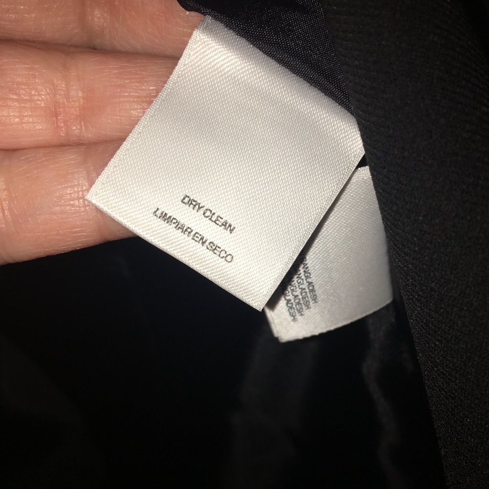 Kasper Suit Jacket Blazer Black Size 6 - Picture 5 of 11